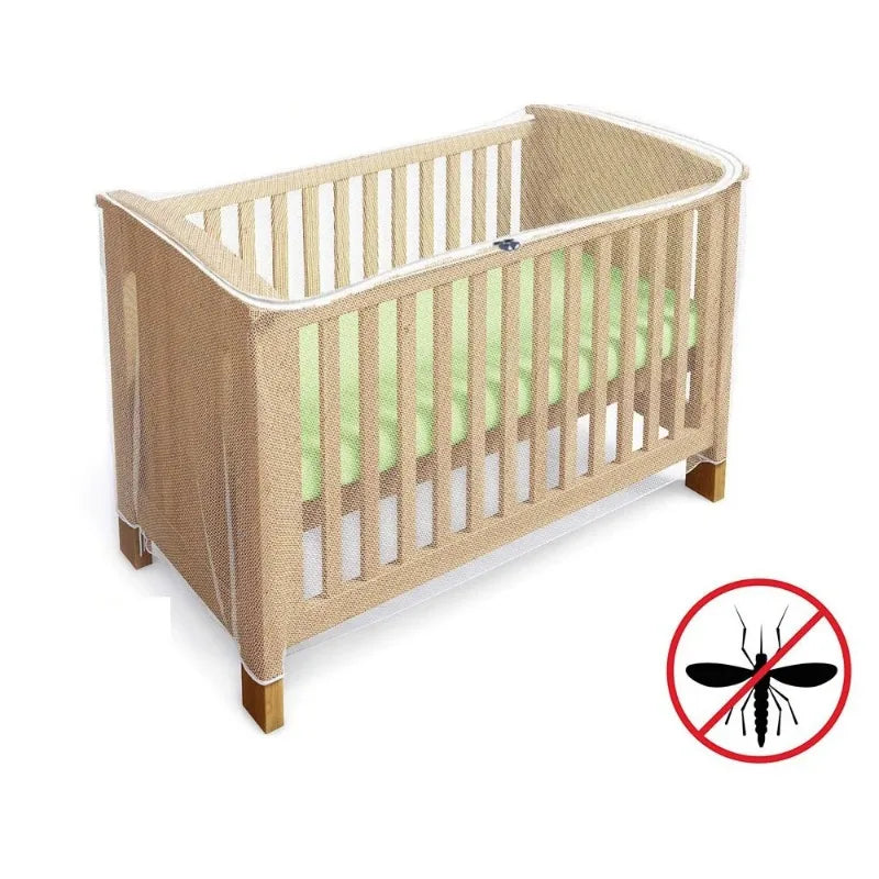 Vauvansängyn hyttysverkko – Hyttysverkko pinnasänkyyn