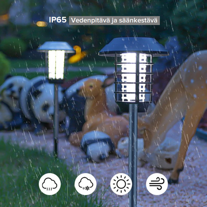 LunaGuard – Aurinkokäyttöinen hyttysten torjuntalamppu